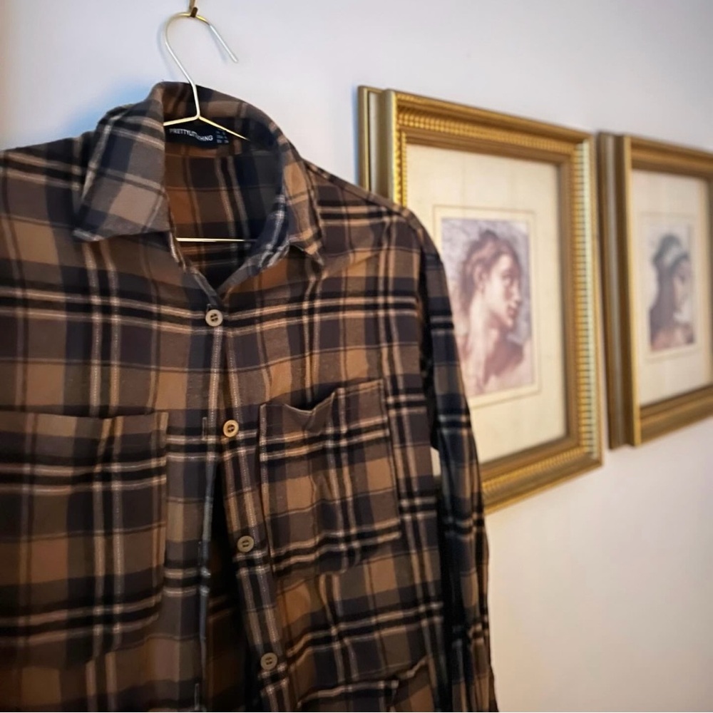 PLT Plaid cardigan